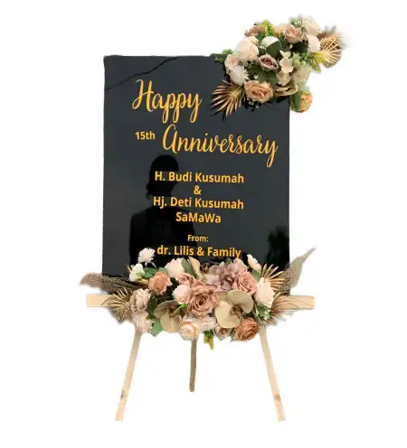 Papan Bunga Akrilik Jemberlor